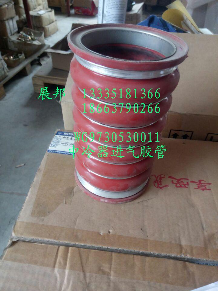 WG9730530011,中冷器進(jìn)氣膠管,濟(jì)南冠澤卡車配件營(yíng)銷中心