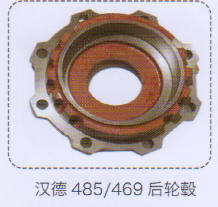 漢德584-569后輪轂【重汽儲氣筒】/