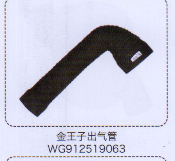 WG912519063,金王子出氣管,濟南泉信汽配