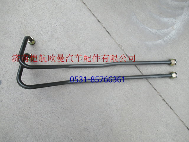H4356102003A0,鋼管總成-直通至干燥器,濟南愷航歐曼汽車配件有限公司