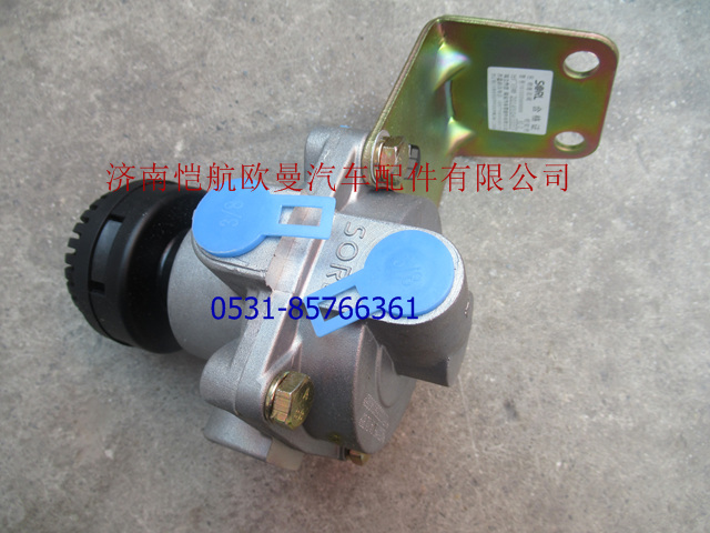 14183356B2801,雙向繼動(dòng)閥帶消聲器,濟(jì)南愷航歐曼汽車配件有限公司