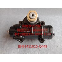 一汽解放右置車動力轉(zhuǎn)向器總成、方向機(jī)總成3411010-Q448