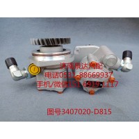 一汽解放液壓轉(zhuǎn)向油泵、助力泵3407020-D815