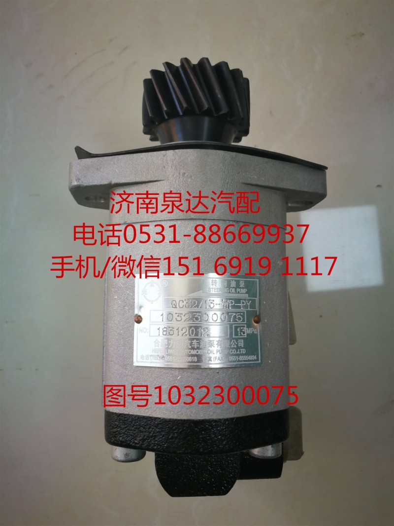 中聯(lián)起重機(jī)液壓轉(zhuǎn)向油泵、助力泵1032300075/1032300075