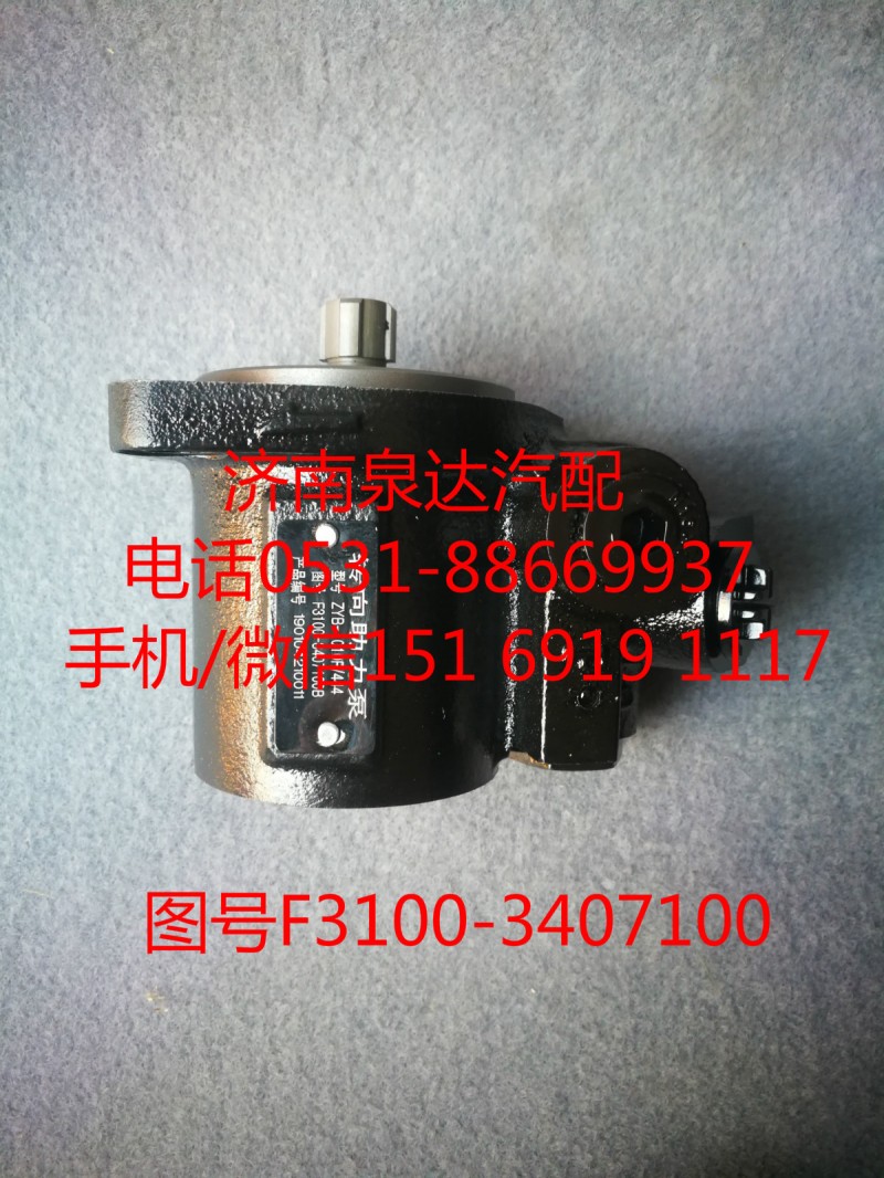 F3100-3407100B,轉(zhuǎn)向助力泵,濟南泉達汽配有限公司