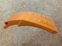 DZ13241230414,Right rear wing subplate,濟(jì)南向前汽車(chē)配件有限公司