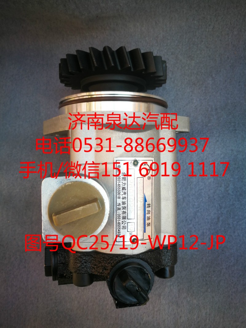 QC25/19-WP12-JP,轉(zhuǎn)向泵,濟(jì)南泉達(dá)汽配有限公司