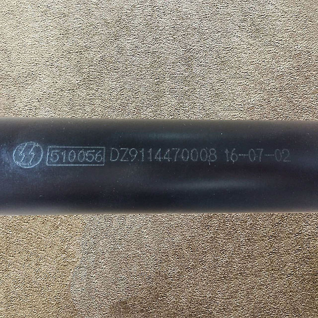 DZ9114470008,Steering booster cylinder,濟(jì)南向前汽車配件有限公司