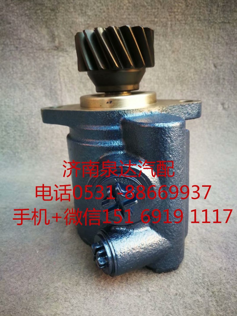 一汽青島解濰柴WP10發(fā)動機(jī)轉(zhuǎn)向助力泵 轉(zhuǎn)向油泵 液壓泵/3407020-DW133
