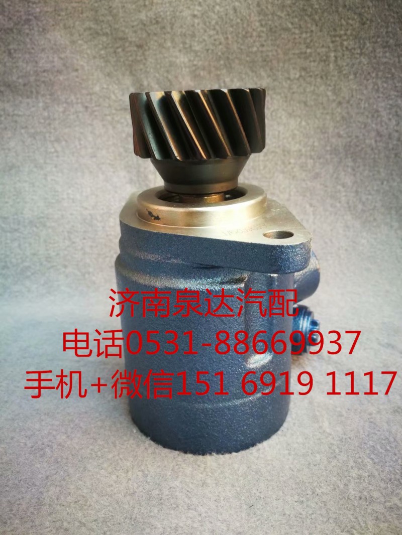 一汽青島解濰柴WP10發(fā)動機(jī)轉(zhuǎn)向助力泵 轉(zhuǎn)向油泵 液壓泵/3407020-DW133