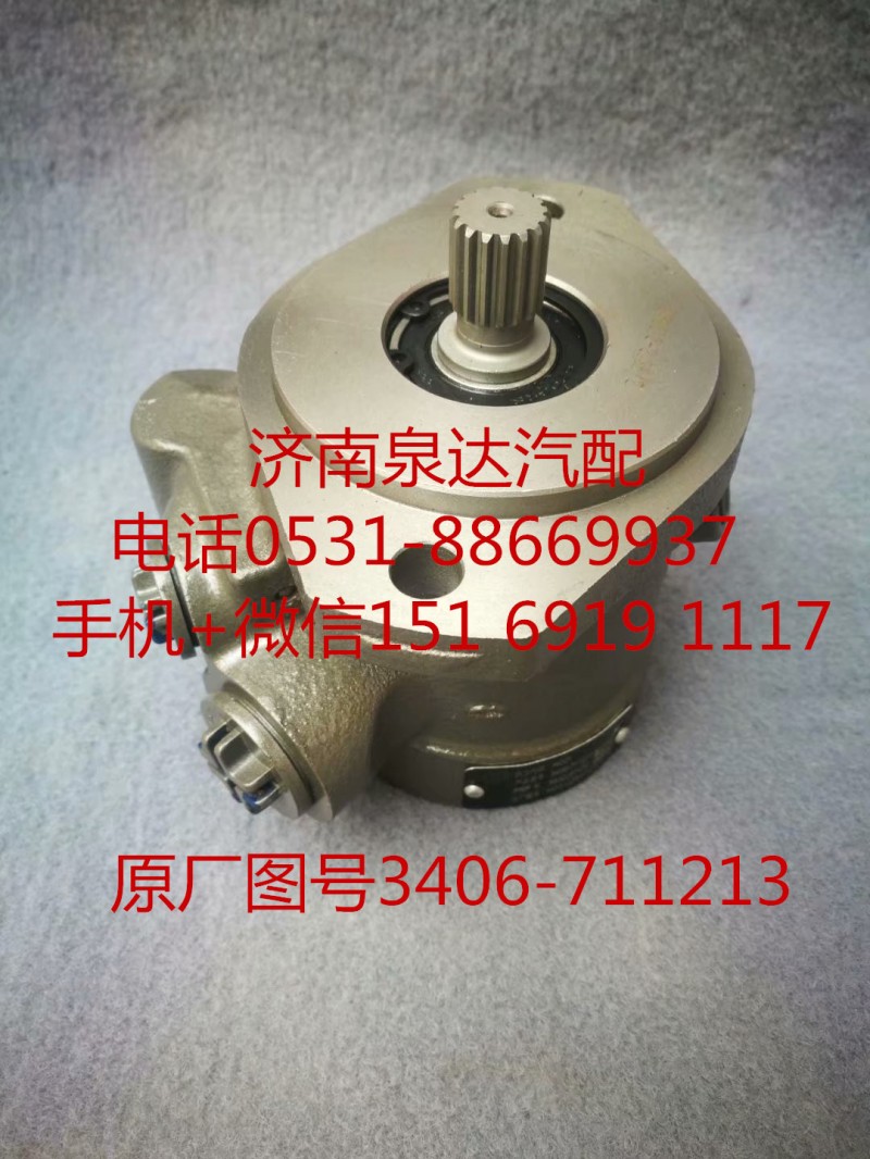 上汽紅巖杰獅 新金剛轉(zhuǎn)向油泵、助力泵3406-711213/3406-711213