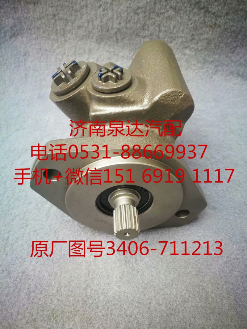上汽紅巖杰獅 新金剛轉(zhuǎn)向油泵、助力泵3406-711213/3406-711213