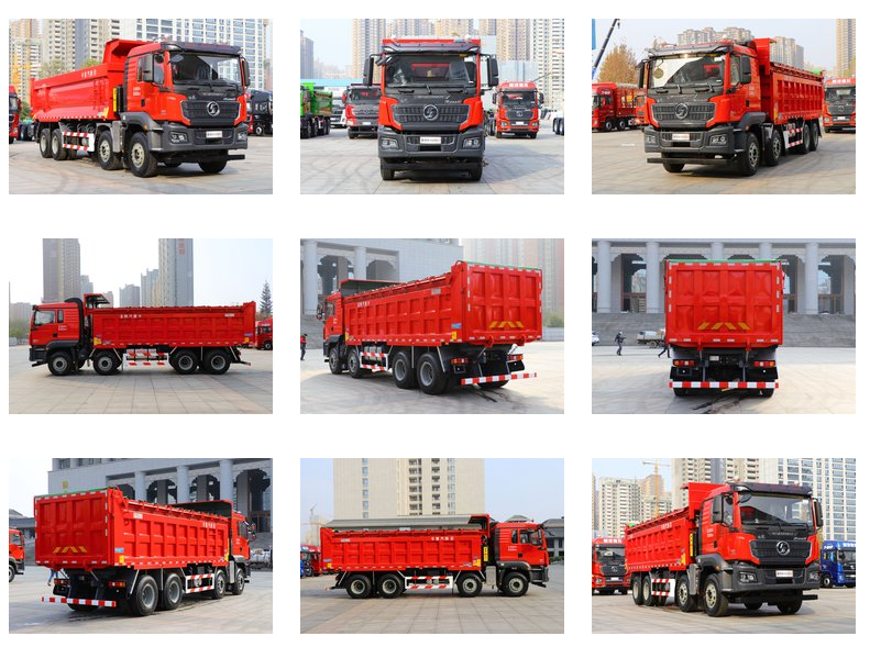 陜汽重卡 德龍M3000S 復(fù)合版 350馬力 8X4 6.8米自卸車(國六)(SX3319HC366)-1