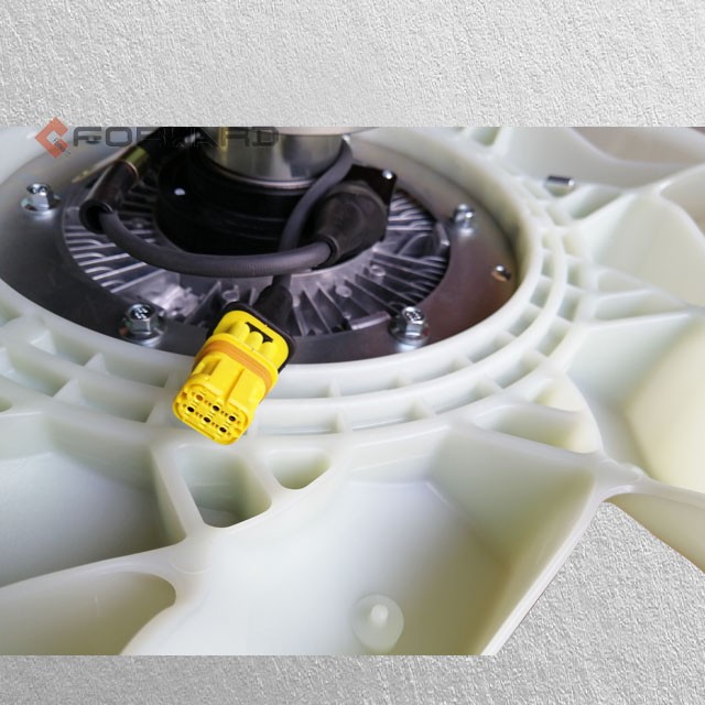 202V06600-7060,Electrically controlled silicone oil fan,濟(jì)南向前汽車配件有限公司