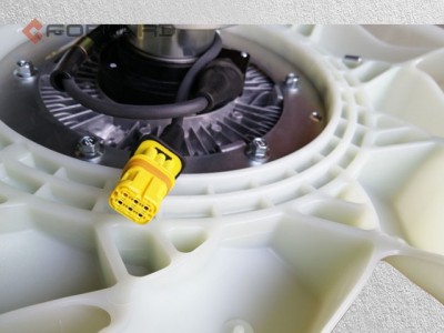 202V06600-7060,Electrically controlled silicone oil fan,濟(jì)南向前汽車配件有限公司