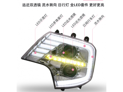 WG9925720001,LED前大燈,濟(jì)南冠澤卡車配件營銷中心