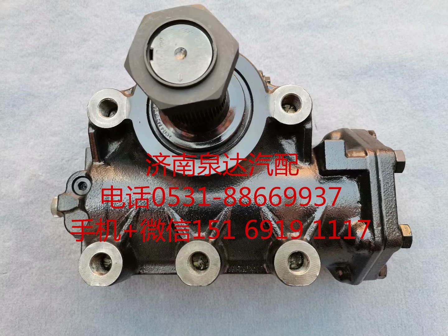 適配中國重汽豪沃右駕車動力轉(zhuǎn)向器右置車方向機總成/WG9716470150