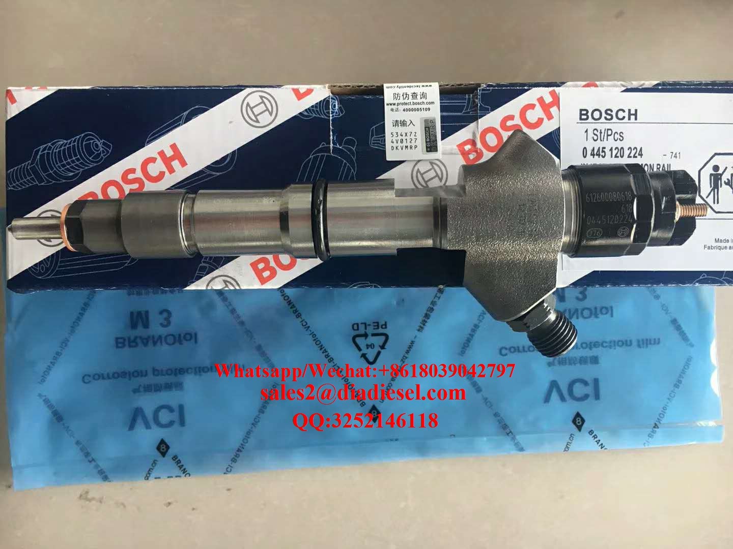 0445120224,博世共軌噴油器0445120224,德艾普（廈門）進出口貿(mào)易有限公司