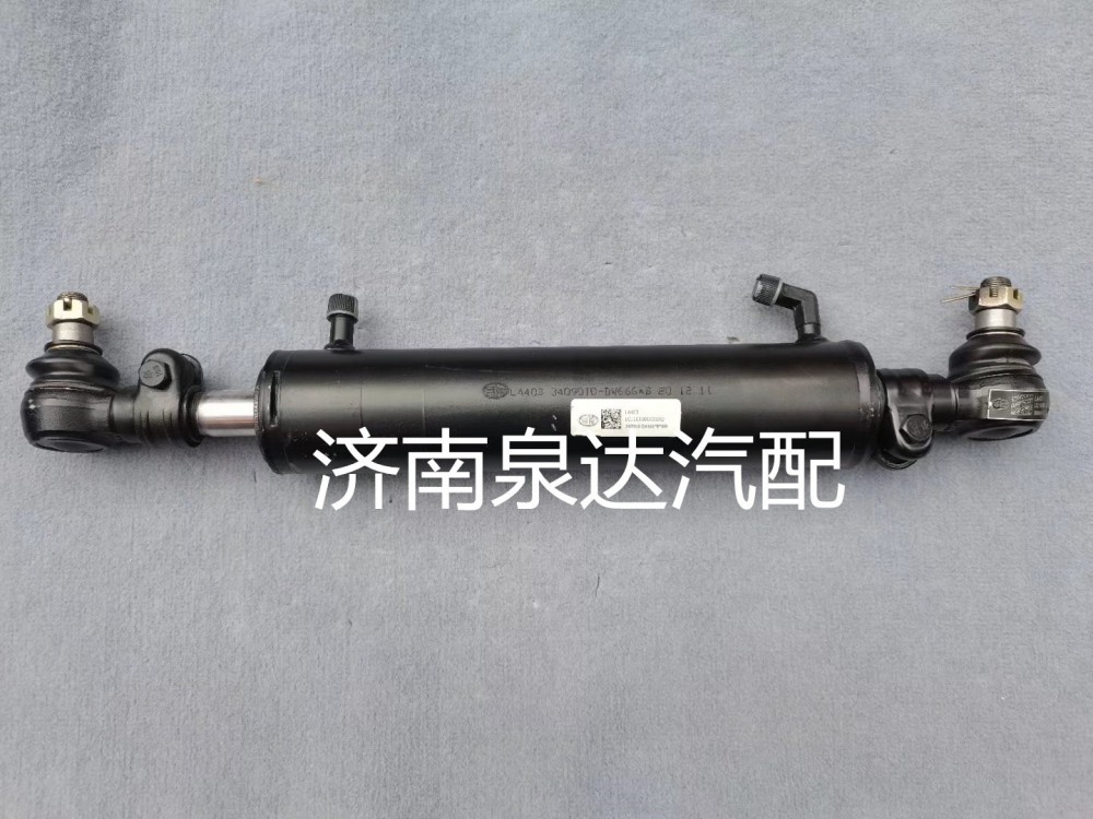 適配一汽解放新大威JH6悍威奧威二橋轉(zhuǎn)向助力缸 動力缸/3409010-DW666*B