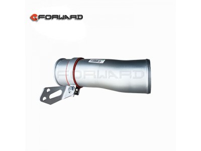 WG9727530009,Intercooler intake steel pipe assembly,濟(jì)南向前汽車配件有限公司