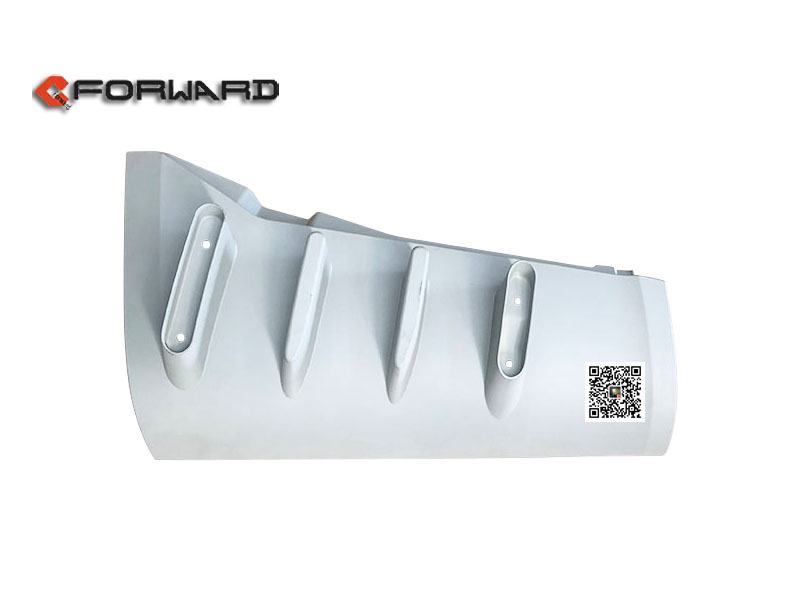 DZ14251110058,Left spoiler corner plate inner plate,濟南向前汽車配件有限公司