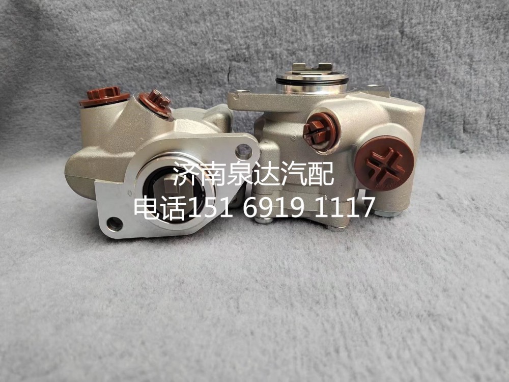 上汽紅巖杰獅新金剛上菲紅發(fā)動機轉向助力泵液壓油泵/3406-850039