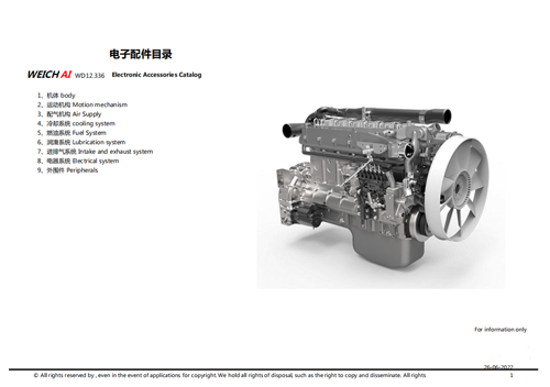 WD12    WP12,Electronic Accessories Catalog,濟南向前汽車配件有限公司