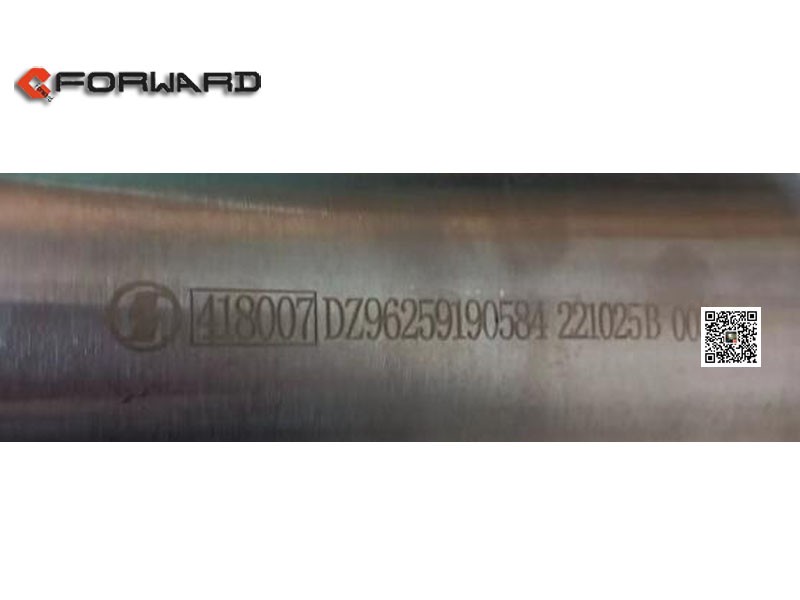 DZ96259190584,Supercharger intake pipe,濟(jì)南向前汽車配件有限公司