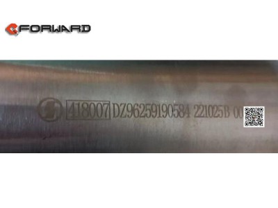 DZ96259190584,Supercharger intake pipe,濟(jì)南向前汽車配件有限公司