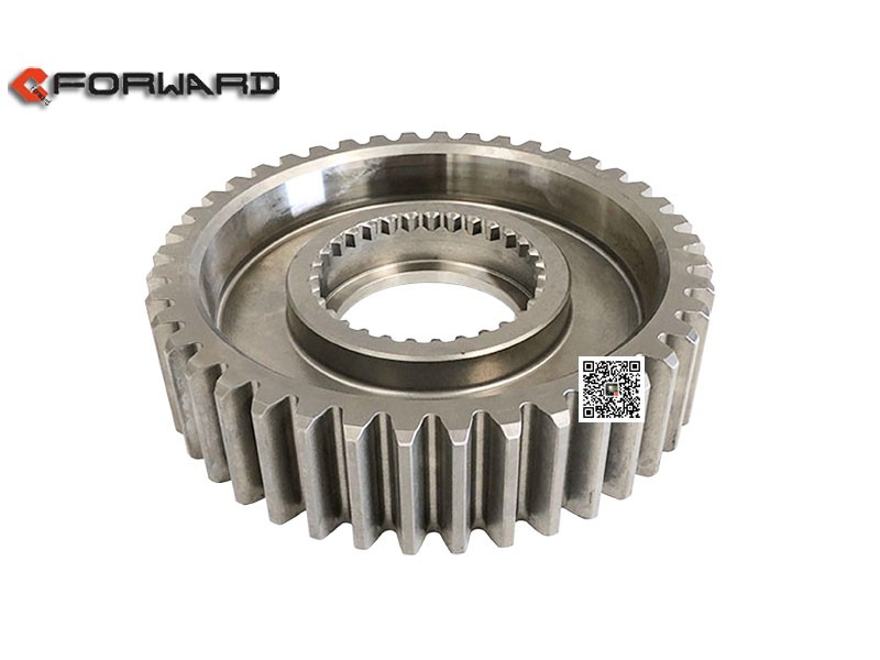 12JS200T-1707106,Auxiliary box spindle reduction gear G,濟(jì)南向前汽車配件有限公司