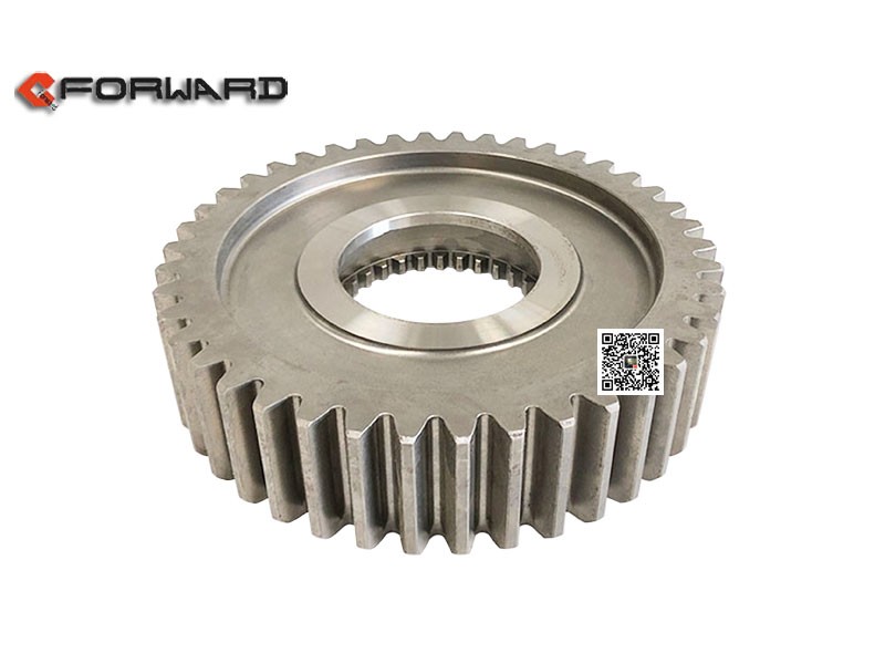 12JS200T-1707106,Auxiliary box spindle reduction gear G,濟(jì)南向前汽車配件有限公司