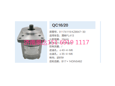01174119KZ8947-30,動(dòng)力轉(zhuǎn)向齒輪泵,濟(jì)南泉達(dá)汽配有限公司