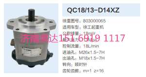 803000065,動力轉(zhuǎn)向齒輪泵,濟南泉達汽配有限公司