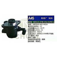 轉(zhuǎn)向泵，助力泵，液壓泵，葉片泵WX13-ZYB-D5/32F0-L，3407020-A02-HG1A