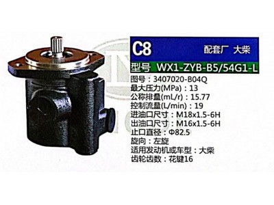3407020-B04Q,轉(zhuǎn)向助力泵,濟南泉達汽配有限公司