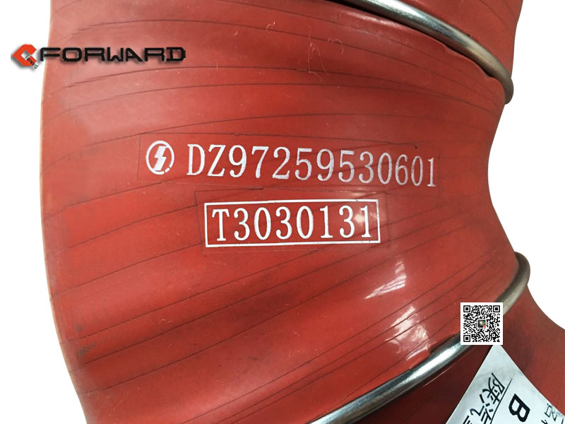 DZ97259530601,Intercooler gas outlet hose,濟南向前汽車配件有限公司