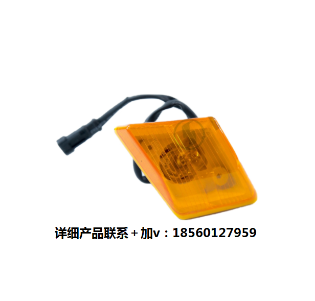 適配陜汽德龍X3000左右側(cè)轉(zhuǎn)向燈葉子板邊燈標志燈純正原廠配件/