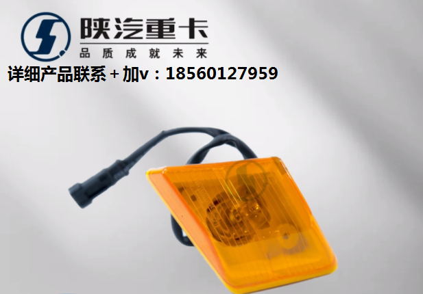 適配陜汽德龍X3000左右側(cè)轉(zhuǎn)向燈葉子板邊燈標志燈純正原廠配件/