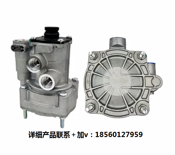 適用陜汽德龍新M3000X3000帶節(jié)流掛車控制閥制動閥純正原廠配件/