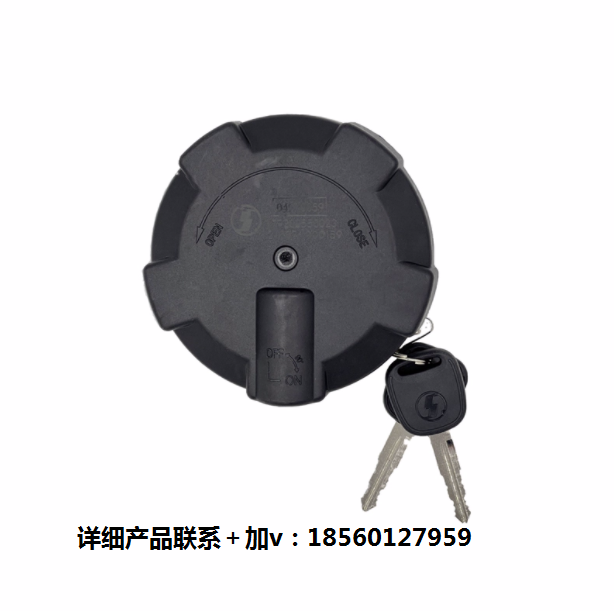 適用陜汽德龍新M3000X3000F3000油箱蓋總成帶鎖防盜純正原廠配件/