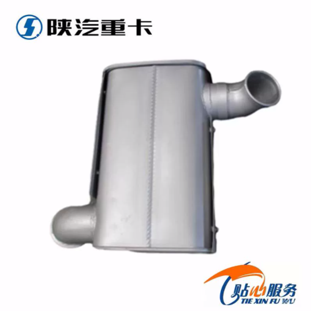 適用陜汽重卡德龍F(tuán)3000新M3000原廠消聲器總成煙筒排氣管/
