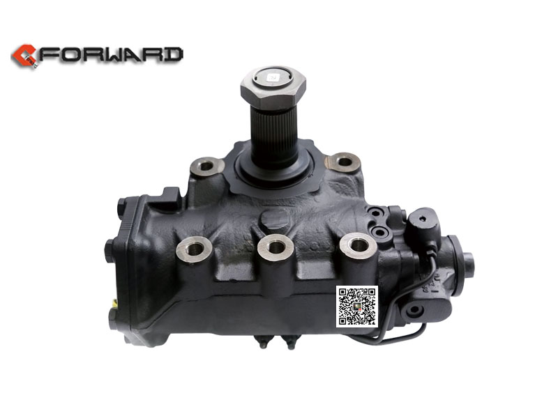 DZ9114470075 循環(huán)球式動(dòng)力轉(zhuǎn)向器,Steering gear,濟(jì)南向前汽車配件有限公司