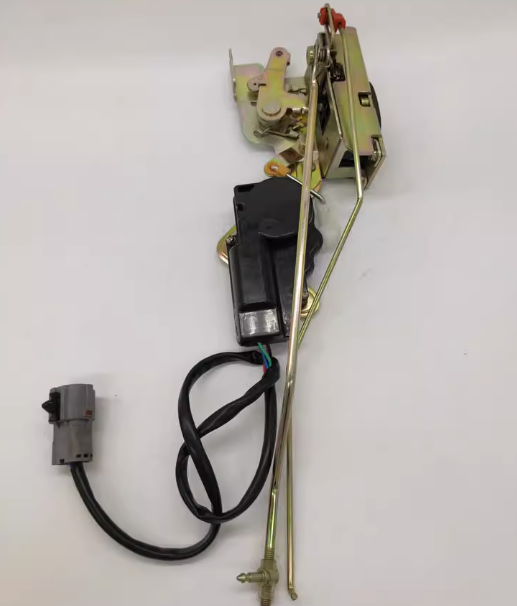 適用陜汽德龍新M3000車門鎖體鎖塊 電動車門鎖帶中控鎖閉鎖器配件/