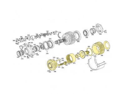 5841.302.096,Differential assembly,濟(jì)南向前汽車(chē)配件有限公司