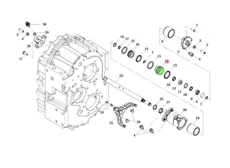 L913030600,Oil pump piston,濟(jì)南向前汽車配件有限公司
