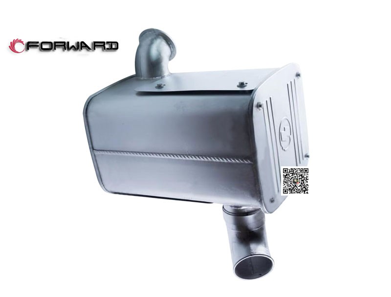 DZ91259540008,Muffler assembly,濟(jì)南向前汽車配件有限公司