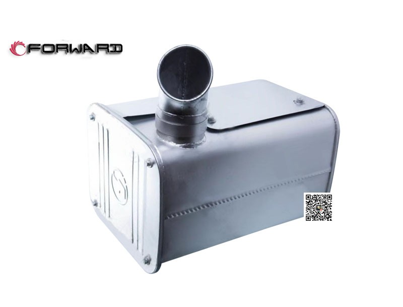 DZ91259540008,Muffler assembly,濟(jì)南向前汽車配件有限公司
