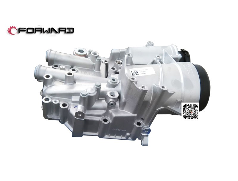 201V05000-7043   機油模塊總成,Oil module assembly,濟南向前汽車配件有限公司