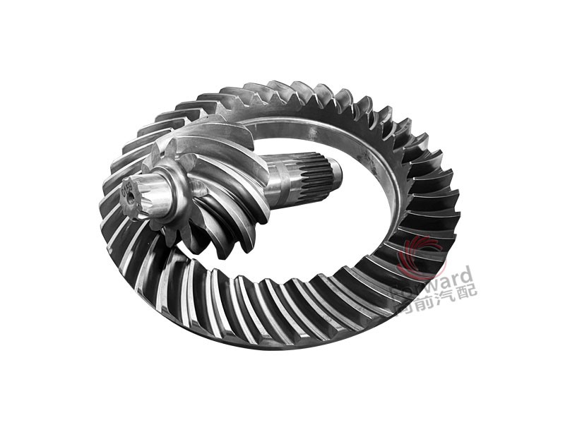 AZ7117328046  中橋錐齒輪副,Middle bridge bevel gear pair,濟南向前汽車配件有限公司