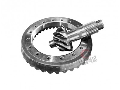 AZ7117328046  中橋錐齒輪副,Middle bridge bevel gear pair,濟南向前汽車配件有限公司
